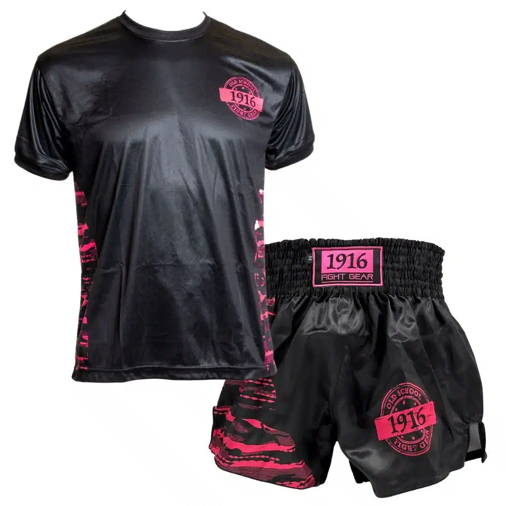 1916 Kleding Set Kids Youth Fighter Roze