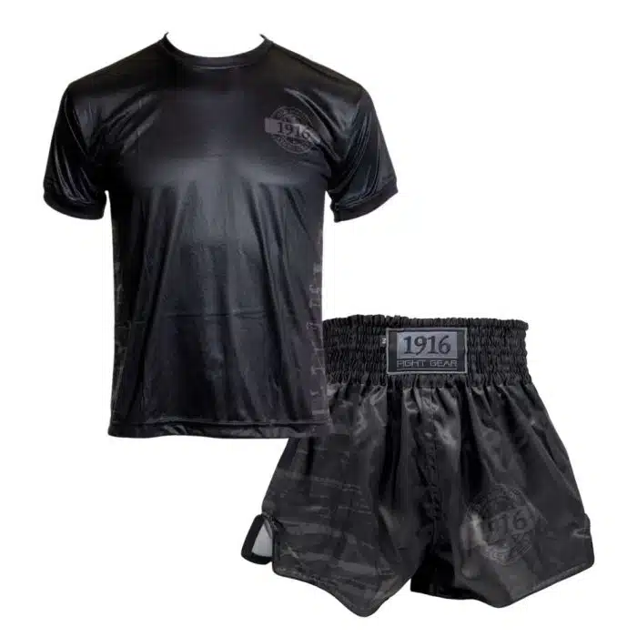 1916 Kleding Set Kids Youth Fighter Zwart