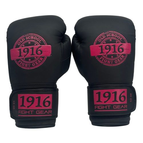1916 Fight Gear Bokshandschoen Legend Pu Zwart/Roze