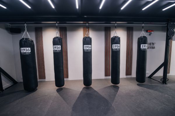 Bokszak met eigen logo