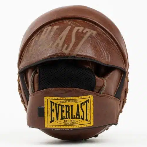 Everlast Focus Mitts Pads 1910 Brown Leather