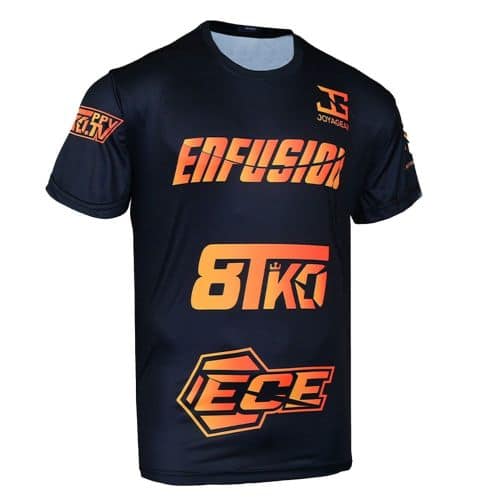 Enfusion T-shirt Black/Orange