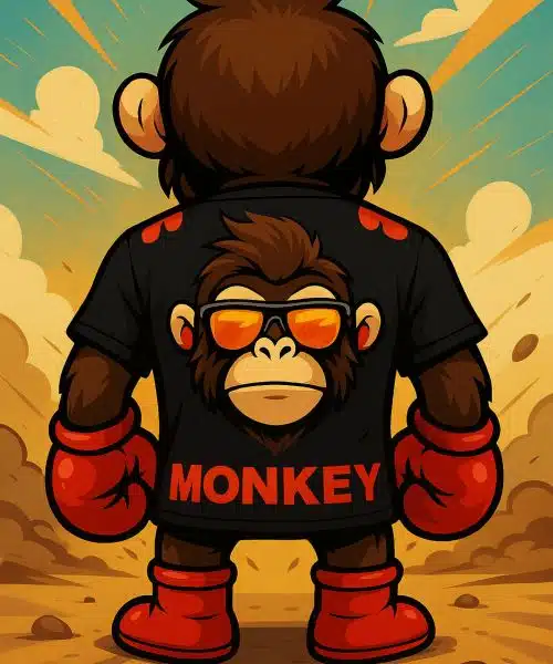 Youth Fighters Monkey T-Shirt Kids