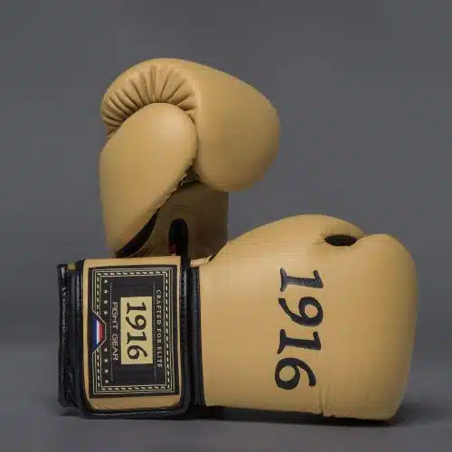 1916 Fight Gear Bokshandschoenen Premium Elite Beige/Black