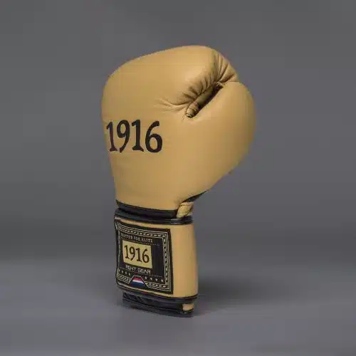 1916 Fight Gear Bokshandschoenen Premium Elite Beige/Black