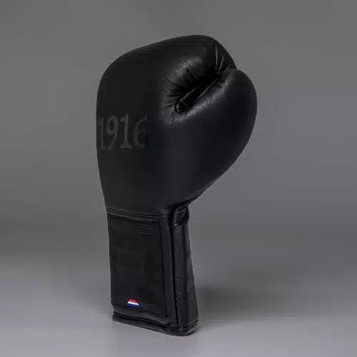 1916 Fight Gear Bokshandschoenen Premium Elite Black/Black Laces