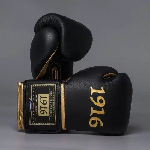 1916 Fight Gear Bokshandschoenen Premium Elite Black/Gold