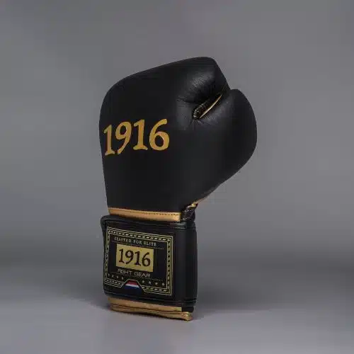 1916 Fight Gear Bokshandschoenen Premium Elite Black/Gold