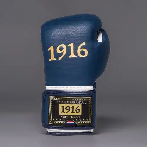 1916 Fight Gear Bokshandschoenen Premium Elite Dark Navy/White