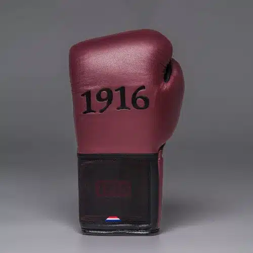 1916 Fight Gear Bokshandschoenen Premium Elite Maroon/Black Laces