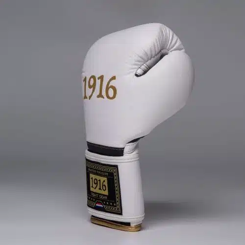 1916 Fight Gear Bokshandschoenen Premium Elite White/Black