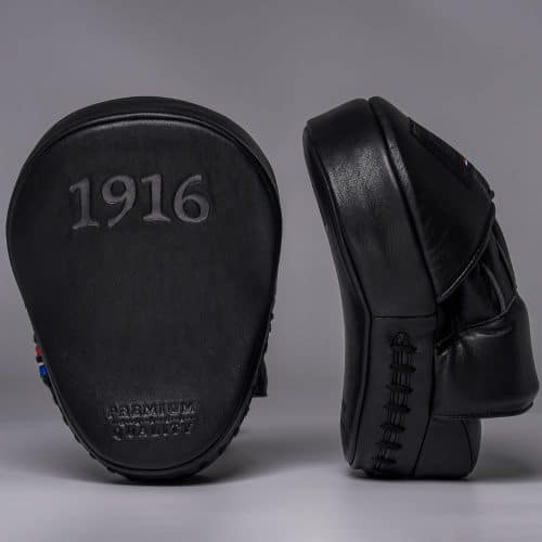 1916 Fight Gear Premium Elite Handpads Black
