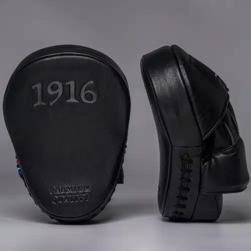 1916 Fight Gear Premium Elite Handpads Black