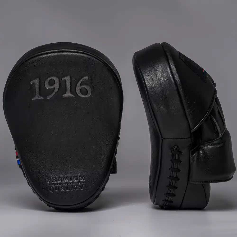 1916 Fight Gear Premium Elite Handpads Black
