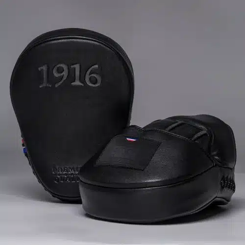 1916 Fight Gear Premium Elite Handpads Black