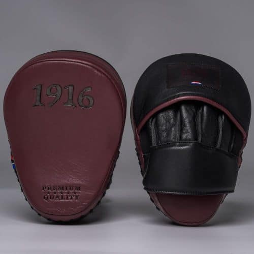 1916 Fight Gear Premium Elite Handpads Maroon