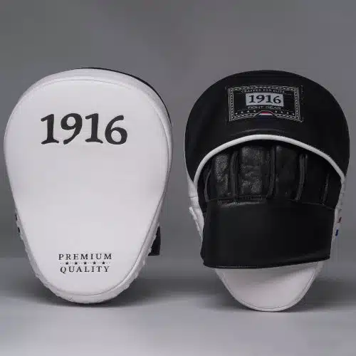1916 Fight Gear Premium Elite Handpads White
