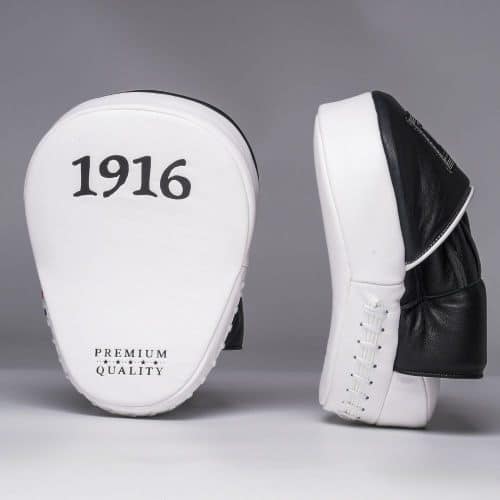 1916 Fight Gear Premium Elite Handpads White