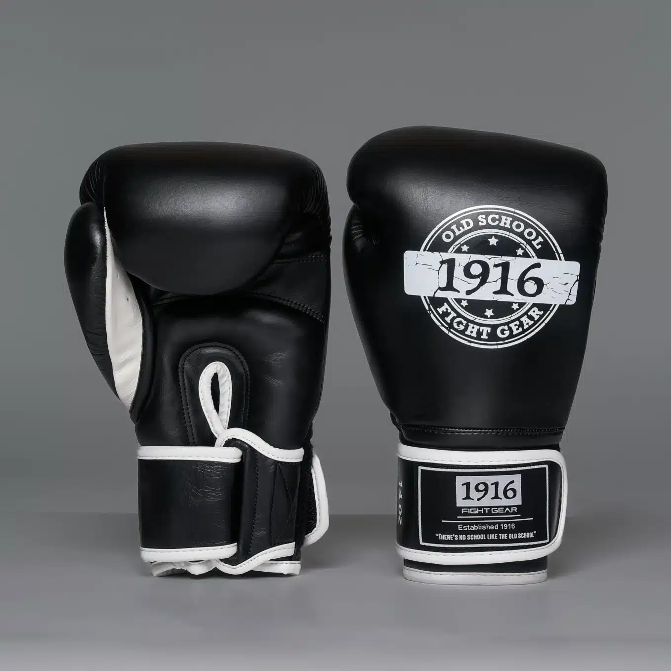 1916 Fight Gear Bokshandschoenen Ultimate Black/White