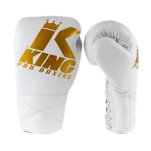 King Pro Boxing Bokshandschoenen XK LU White/Gold