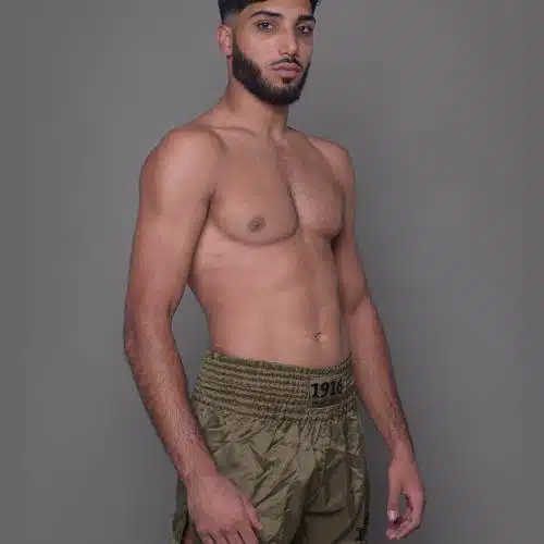 1916 Fight Gear Kickboksbroek Legend Army Green/Black