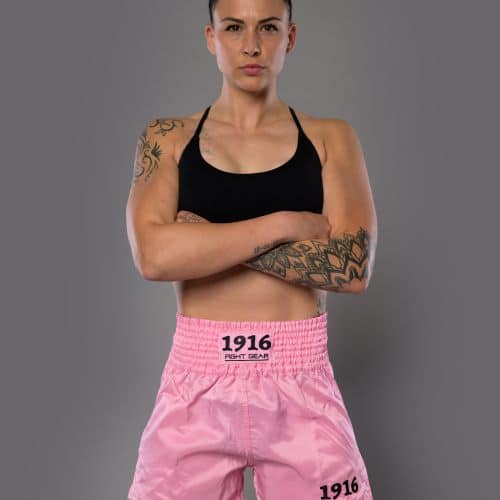 1916 Fight Gear Kickboksbroek Legend Pink/Black
