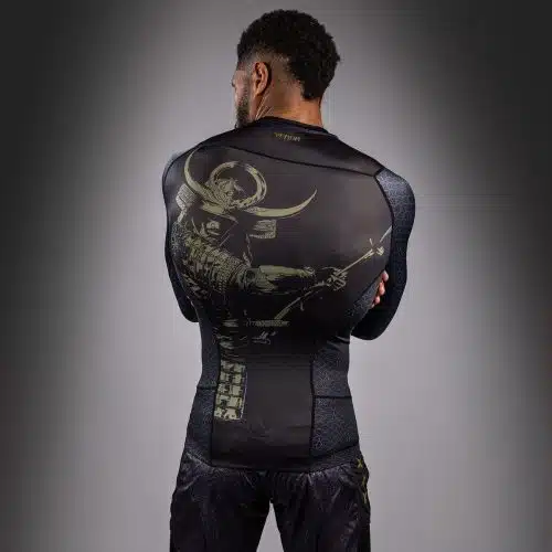 Venum X Assassin's Creed Rashguard Long Sleeve Shadows Black
