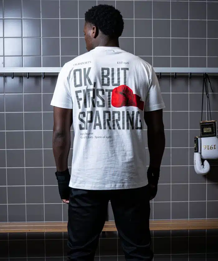 1916 fight gear t-shirt first sparring white1916 fight gear t-shirt first sparring white
