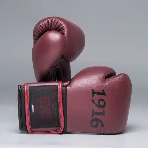 1916 Fight Gear Bokshandschoenen Premium Elite Maroon/Black