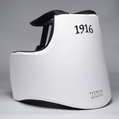 1916 Fight Gear Premium Elite Body Protector White