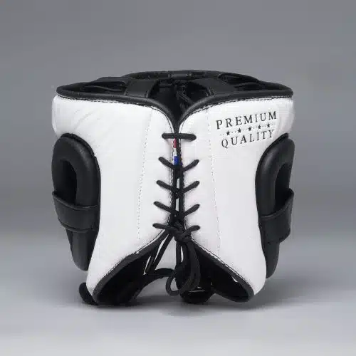 1916 Fight Gear Premium Elite Hoofdbeschermer White/Black