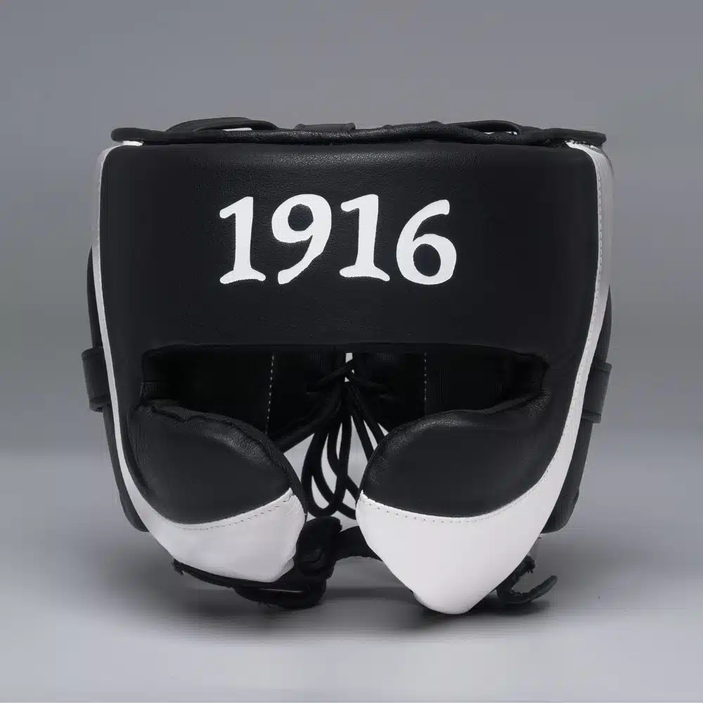 1916 Fight Gear Premium Elite Hoofdbeschermer White/Black