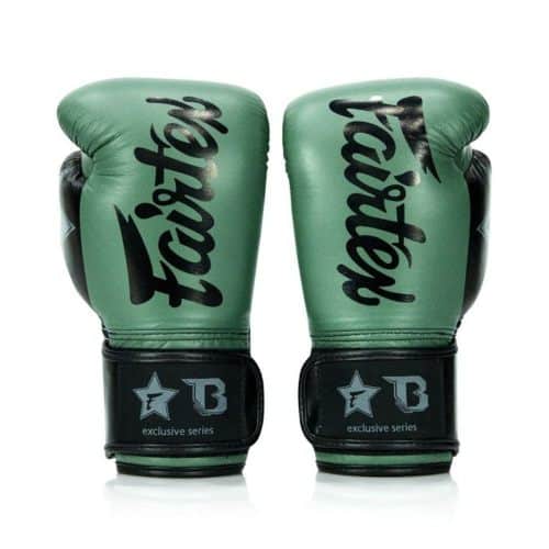 Fairtex Bokshandschoenen FXB BG V2 Green/Black