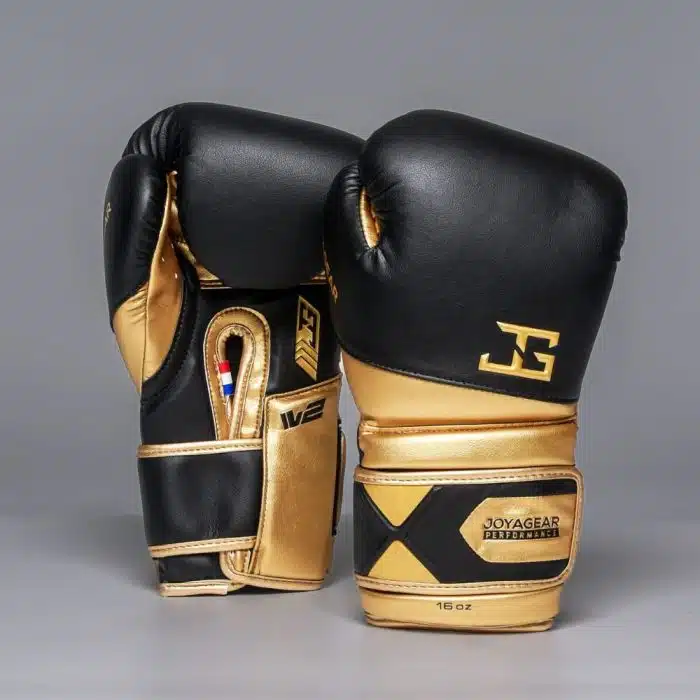 Joya Gear Bokshandschoenen Performance Velcro Black/Gold V2