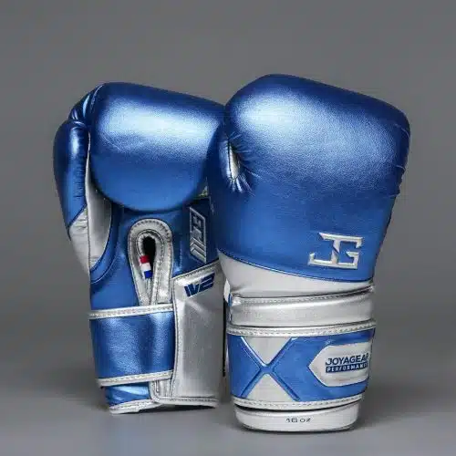 Joya Gear Bokshandschoenen Performance Velcro Blue/Silver V2