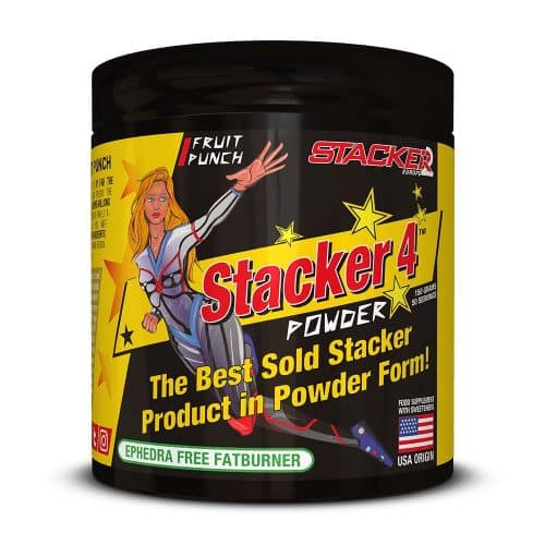 Stacker 4 Powder Fatburner Lemon Lime