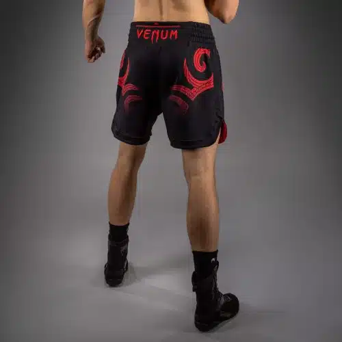 Venum X Mike Tyson Tiger Boxing Short Deep Black/Intense Red