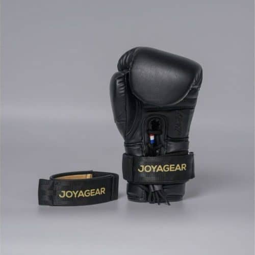Joya Gear Lace Up Veter Bokshandschoenen Strap Black/Gold