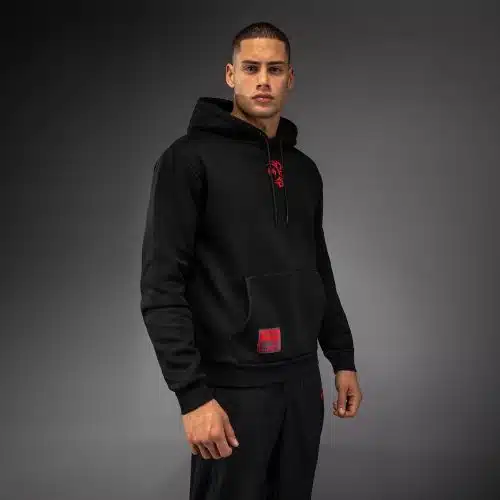 Venum X Mike Tyson Tiger Hoodie Deep Black/Intense Red