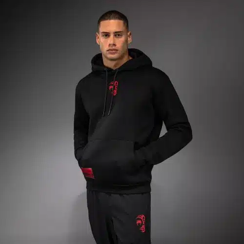 Venum X Mike Tyson Tiger Hoodie Deep Black/Intense Red