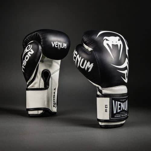 Venum Bokshandschoenen Mike Tyson Leather Black/White