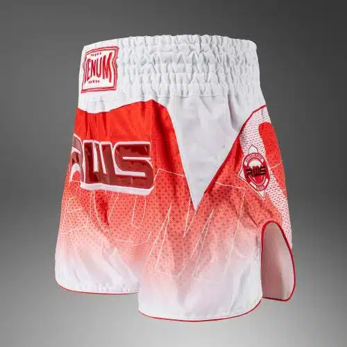 Venum X RWS 2.0 Muay Thai Shorts White/Red