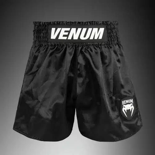 Venum Classic Evo Muay Thai Short Black/White