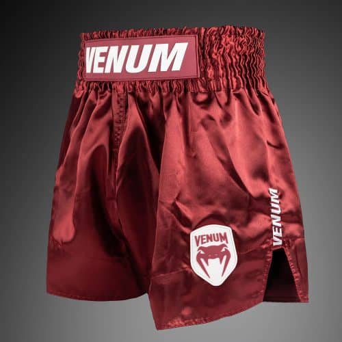 Venum Classic Evo Muay Thai Short Burgundy