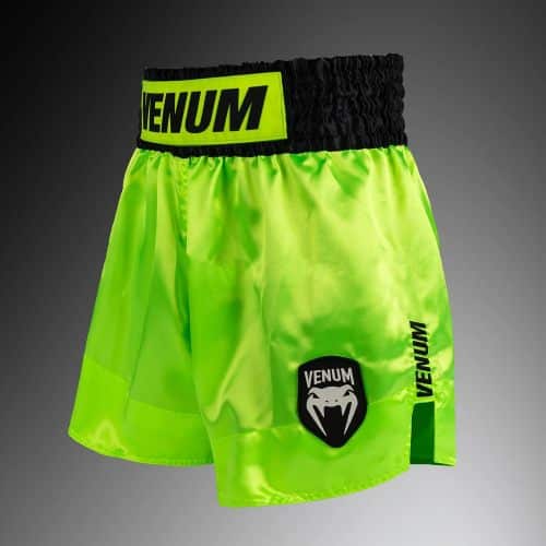 Venum Classic Evo Muay Thai Short Neon Yellow/Black