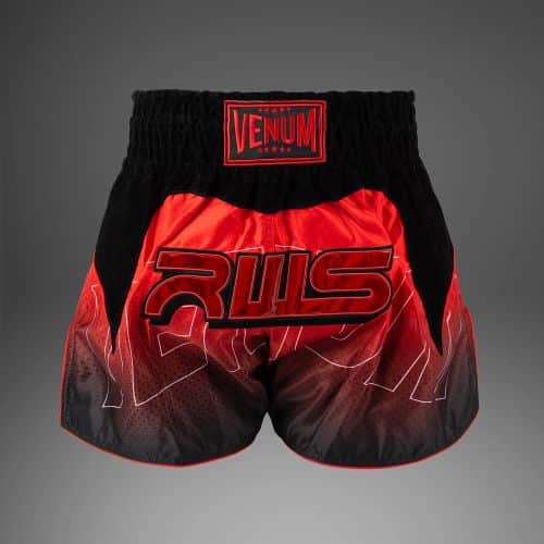 Venum X RWS 2.0 Muay Thai Shorts Black/Red