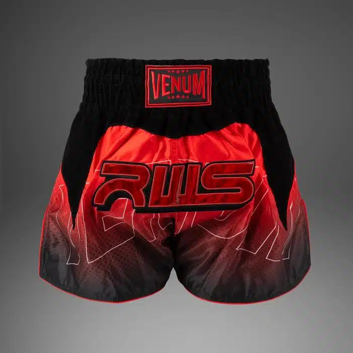 Venum X RWS 2.0 Muay Thai Shorts Black/Red