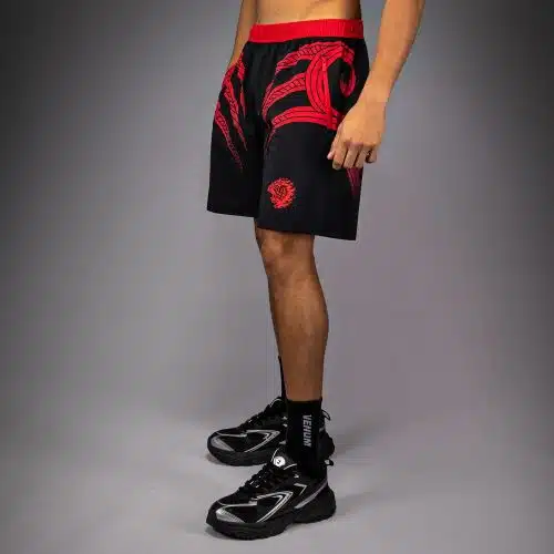 Venum X Mike Tyson Tiger Trainingshort Deep Black/Intense Red